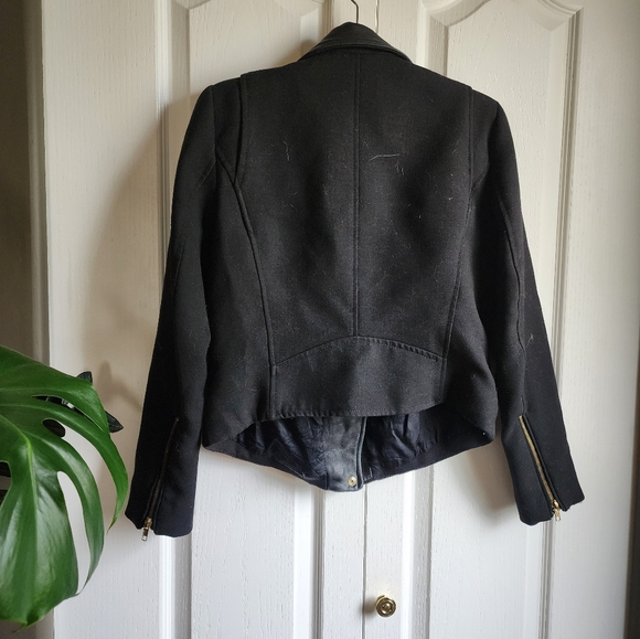 Zara Basic Moto Jacket - Picture 2 of 5